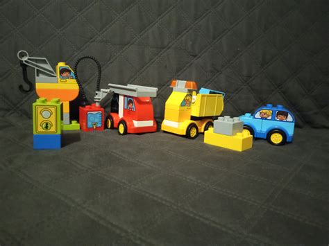 Klocki Lego Duplo Moje pierwsze pojazdy 10816 Łódź Kup teraz na