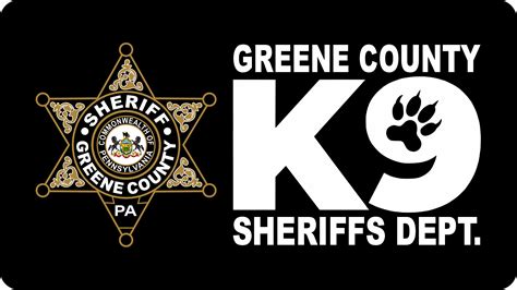 Greene County Sheriffs Department K 9 Unit