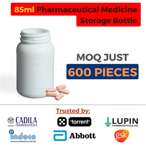 Pharmaceutical Medicine Storage Bottles Ml At Rs Piece Hdpe