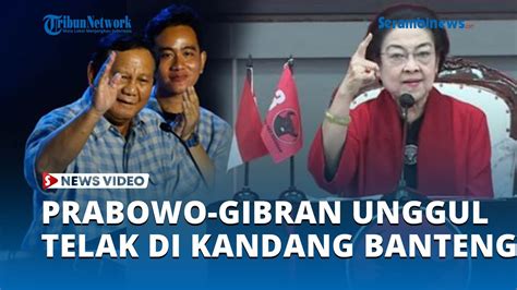 Hasil Quick Count Prabowo Gibran Unggul Telak Di Kandang Banteng YouTube