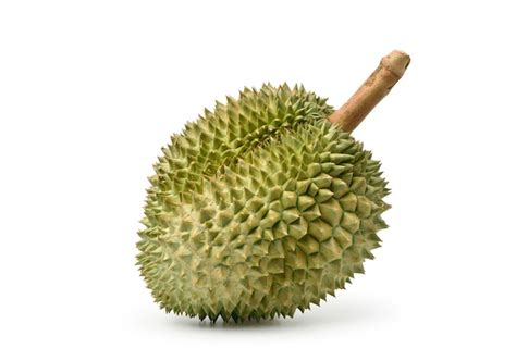 Premium Photo Durian Fruit Isolated On White Surface