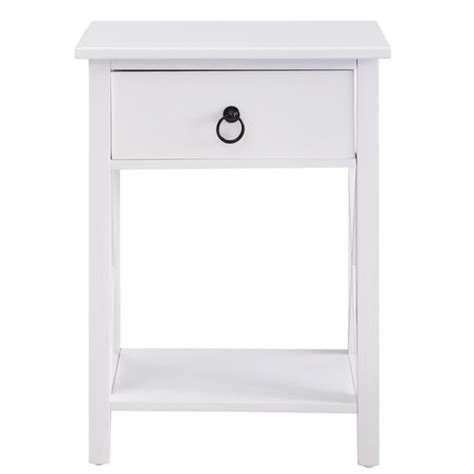 Breakwater Bay Perrins 1 8ft Small Night Stand With Storage Shelf And