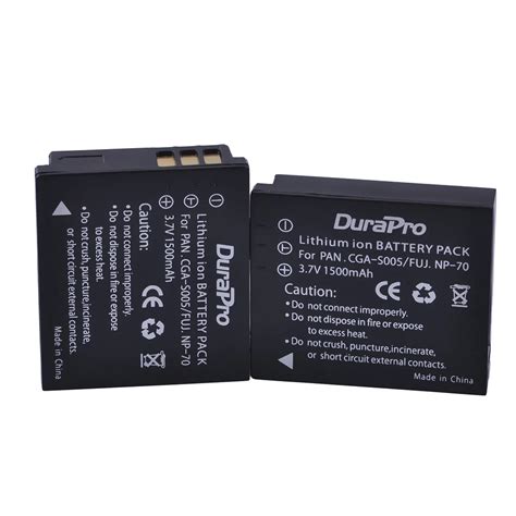 Pcs Cga S Cga S Battery For Panasonic Lumix Dmw Bcc Dmc Lx