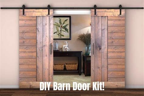 Modern Double Barn Doors And How To Separate Rooms