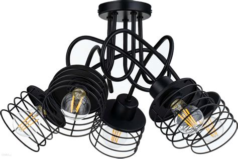 Led One Lampa Sufitowa Yrandol Wisz Ca Loft Plafon Drut