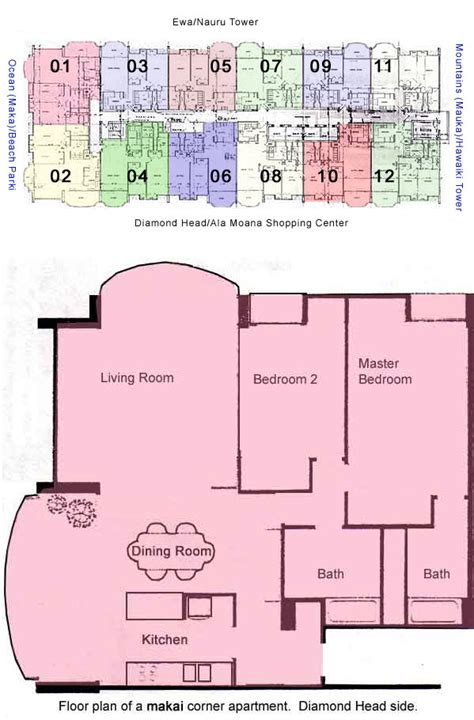 Ala Moana Hotel Floor Plan Floor Roma