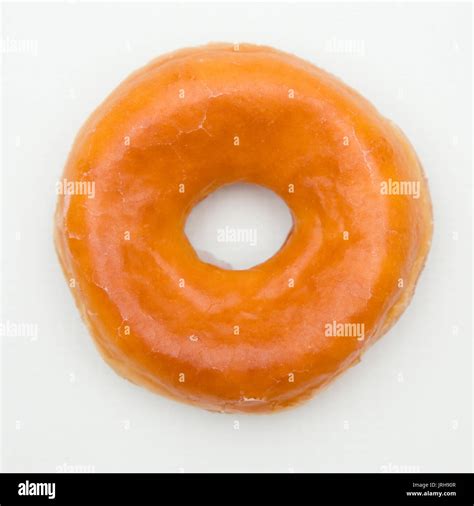 Simple Glazed Donuts Stock Photo - Alamy