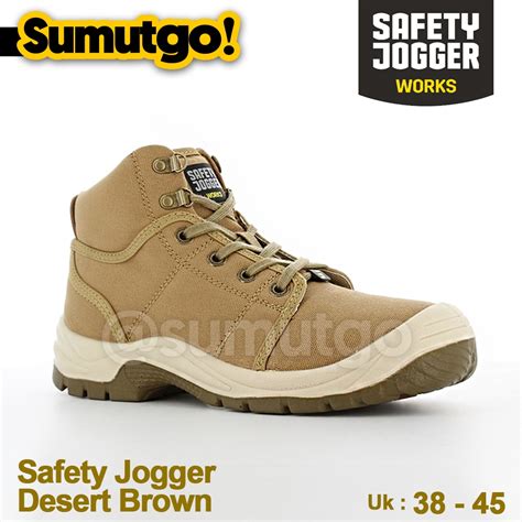 Jual Sepatu Safety Jogger Original Desert Brown Coklat Sepatu Proyek