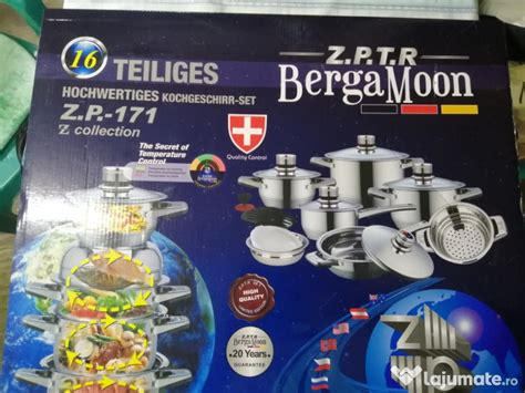 Set Oale Inox Z P T R Berga Moon Lei Lajumate Ro