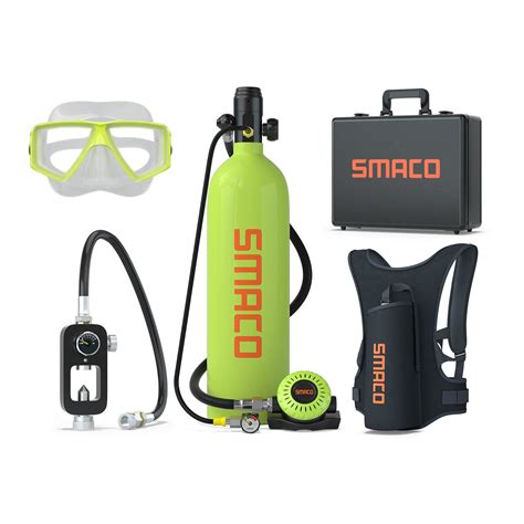 Smaco S Plus L Scuba Tank Portable Mini Scuba Diving Tank Smacodive