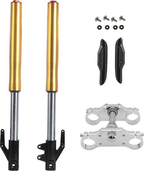 Amazon Zxtdr M Front Forks Triple Clamp Mm Axle For Mini