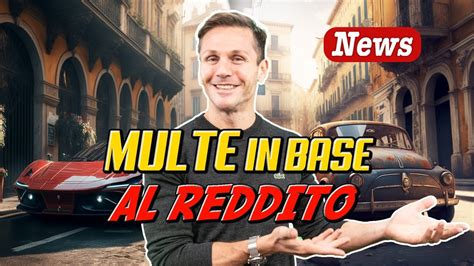 Nuove Multe Stradali In Base Al Reddito Avv Angelo Greco Youtube