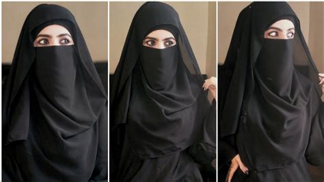 Hijab Look For Abaya Everyday Hijab Look Without Inner Cap Niqab