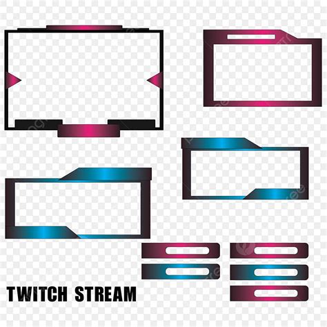 Imagens Twitch Stream Pack Png E Vetor Fundo Transparente Para The