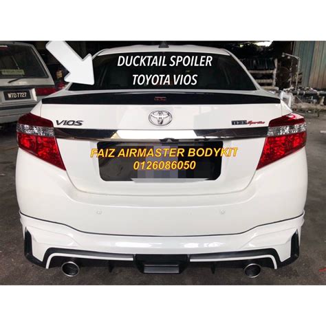 SPOILER DUCKTAIL VIOS Shopee Malaysia