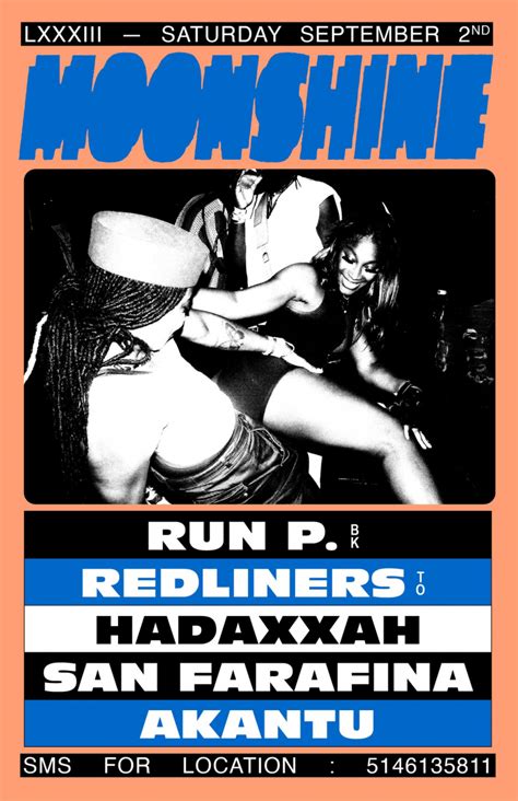 Moonshine LXXXIII- CANCELLED, Montreal, QC | Moonshine
