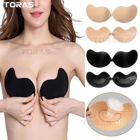 Toras Magic Push Up Bra Cleavage Strapless NuBra Bralette Strapless