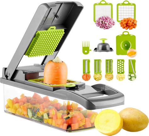 Sendowtek Cortador De Verduras Y Frutas Picadora De Verduras Multi