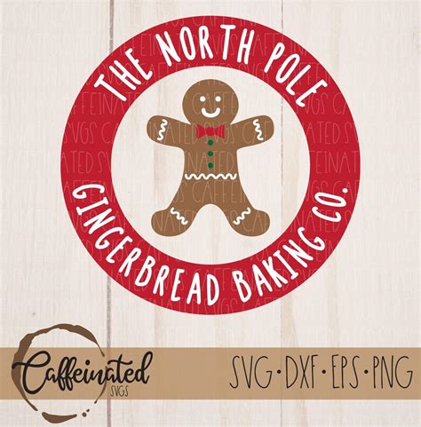 North Pole Gingerbread Baking Co Svg North Pole Svg North Pole Baking