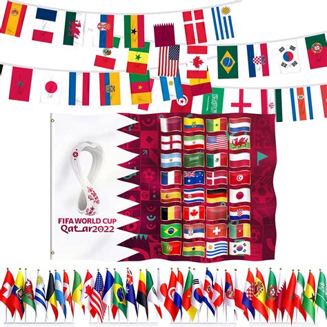 Buy Movinpe Qatar World Cup Set X Ft World Cup Soccer Theme