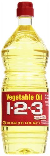 1 2 3 Vegetable Cooking Oil Pack Of 20 20 Packs Kroger