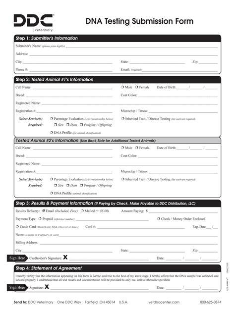 Ddc Dna Test Results Template Fill Out Sign Online Dochub