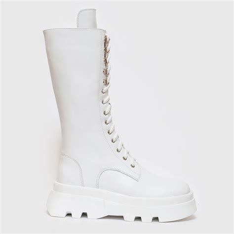 Женские сапоги GEM 1904 37 24.1 см Белые (2000028057879) – в интернет ...