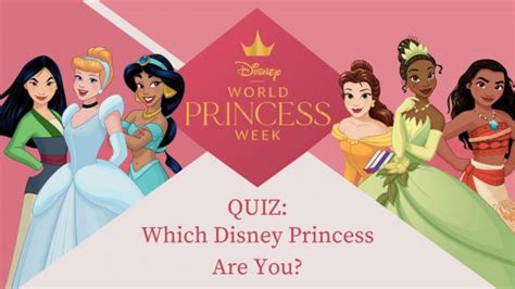 QUIZ World Princess Week: Which Disney Princess Are You? | Disney Parks ...