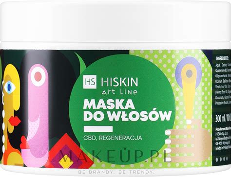 Hiskin Art Line Mask Regenerująca Maska Do Włosów Makeuppl