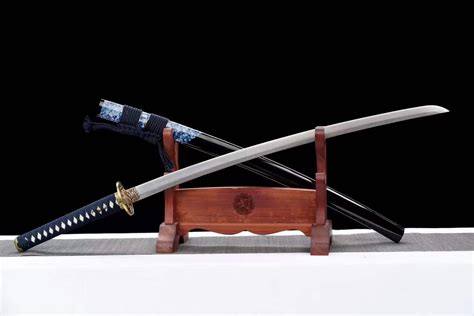 Damascus Samurai Katana [Auspicious Cloud Fighting Sword] – BoxKatana