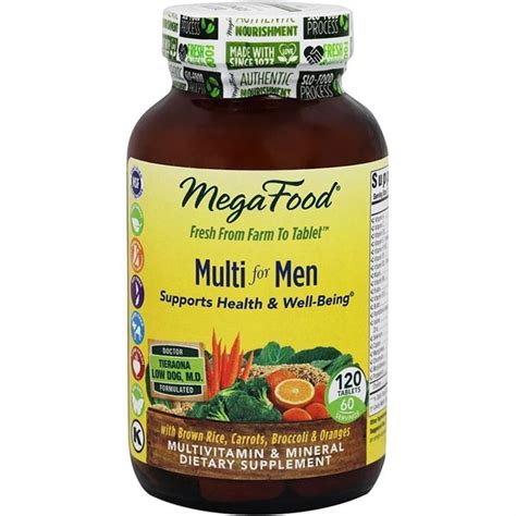 Megafood Multi For Men Tablets Servings