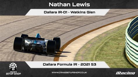 Iracing S Dallara Ir Dallara Formula Ir Watkins Glen Nl