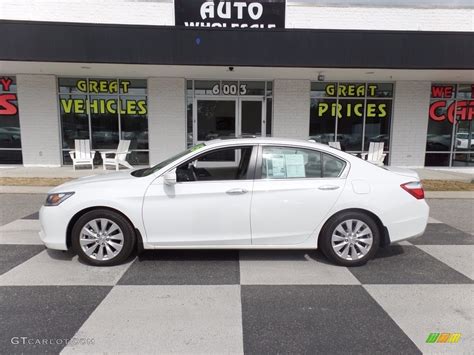 White Orchid Pearl Honda Accord Ex L Sedan Photo