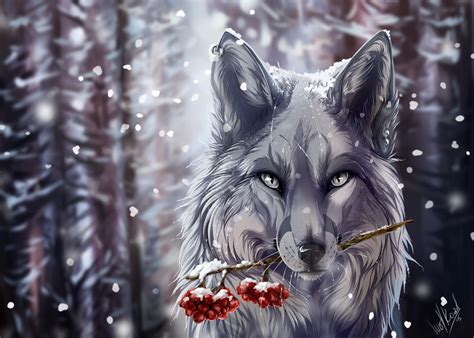 Winter Wolf Wallpapers Wallpaper Cave