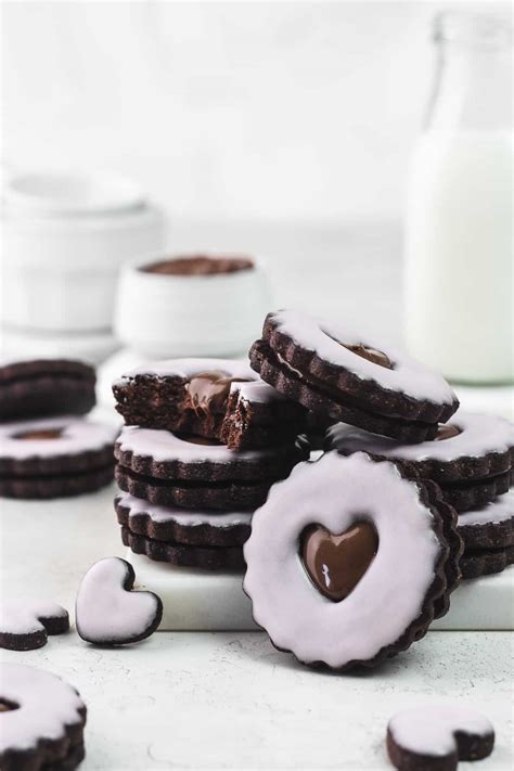 Nutella Linzer Cookies | Short Stack Kitchen