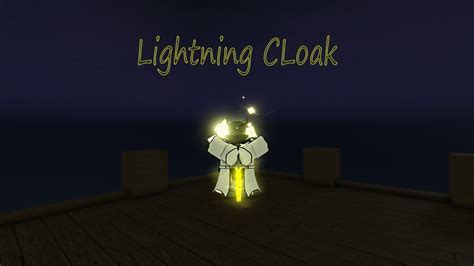 Deepwoken Lightning Cloak Build Youtube