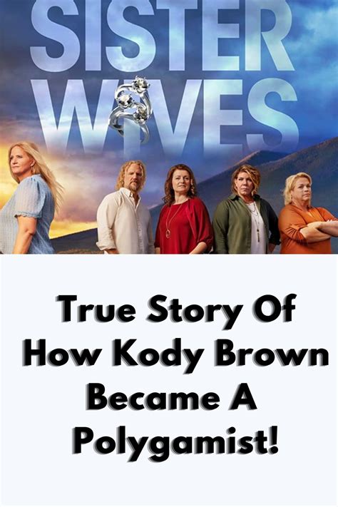 Reality Realityshow Realitytv Tlc Sister Wives Kody Brown Kody Brown