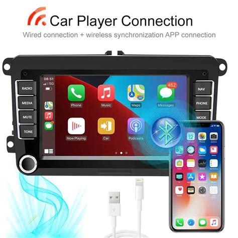 Navigatie Android Carplay VW Skoda Seat Golf Passat Touran Octavia 7