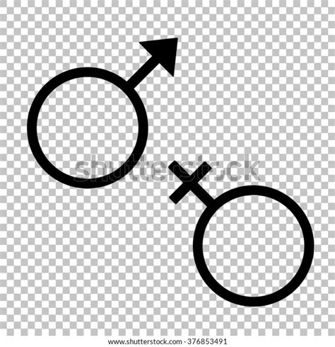 Sex Symbol Sign Flat Style Icon Stock Vector Royalty Free 376853491 Shutterstock