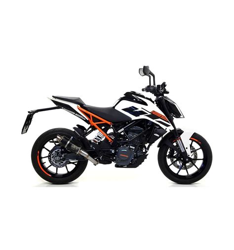 Terminale Arrow Gp2 Titanium Per Ktm Duke 125 2017 Magazzini Rossi