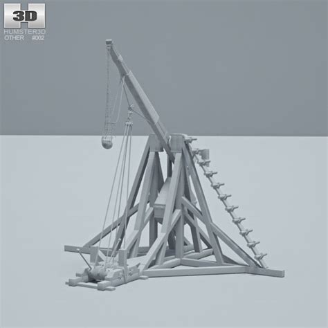 Trebuchet 3d Model Hum3d