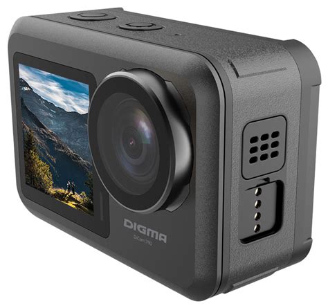 Экшн-камера Digma DiCam 790 1xCMOS 12Mpix черный - купить по низкой ...