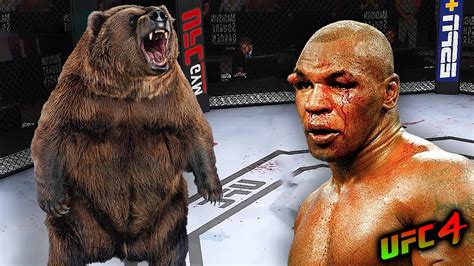 Ufc Mike Tyson Vs Ferocious Bear Ea Sports Ufc Youtube