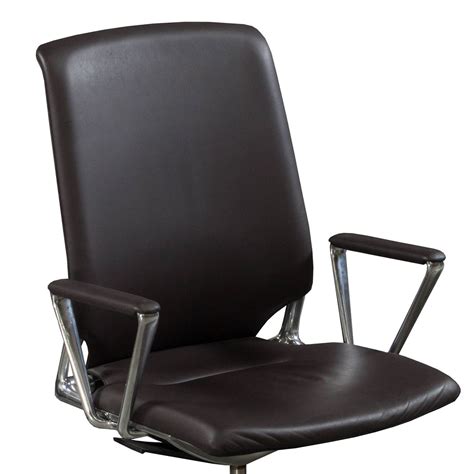 Vitra Used Leather Conference Chair Brown National Office Interiors