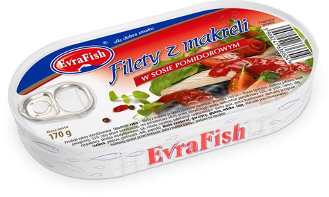 Evra Filet Z Makreli W Pomidorach Evrafish Kg Allegro Pl