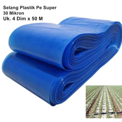 Jual Selang Drip Irigasi Dim Mikron X Meter Plastik Pe Super