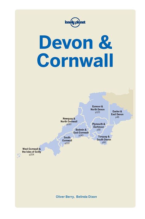 Travel Guide Devon And Cornwall Lonely Planet Mapscompany Travel