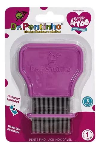 Kit Pentes Piolhos L Ndeas Dr Pentinho Rosa A O Limpador