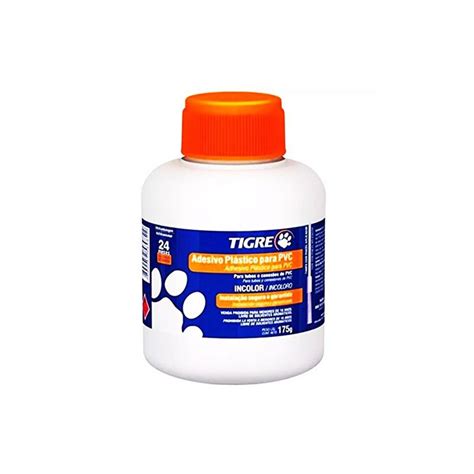 Adesivo Plástico para pvc 175 g Incolor Tigre no Shoptime