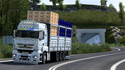 Egzoz Sesine Doyacaksınız ETS 2 Axor 3240 ile Samsun Giresun